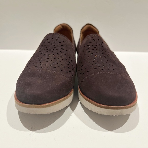 NWOT Rockport Cobb Hill by New Balance Lacy slip on Suide Loafer Eggplant size 6 - Picture 7 of 11